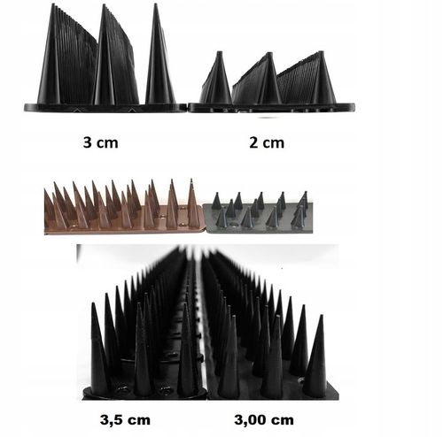 WYSOKIE KOLCE NA PTAKI GOŁĘBIE KUN KOLORÓW 10 SZT 5 METRÓW KOLOR na Arena.pl