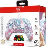 Pad do Nintendo Switch 2 PowerA Advantage Wired Controller Mushroom Kingdom