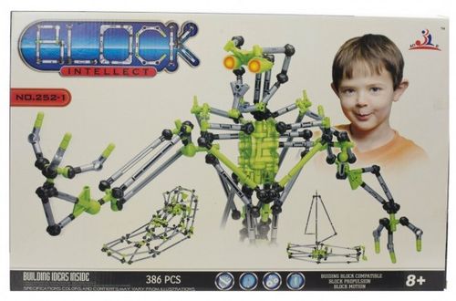 Klocki Konstrukcyjne Intellect Block 386el. 8+ 252-1 na Arena.pl
