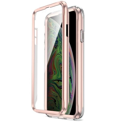 ETUI PRZÓD I TYŁ MARBLE 360° CASE DO IPHONE XS MAX na Arena.pl