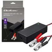 Qoltec Prostownik 12V 2A do AGM/GEL/STD