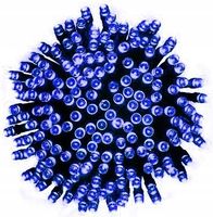 LAMPKI CHOINKOWE 200 LED NIEBIESKI światło STAŁE