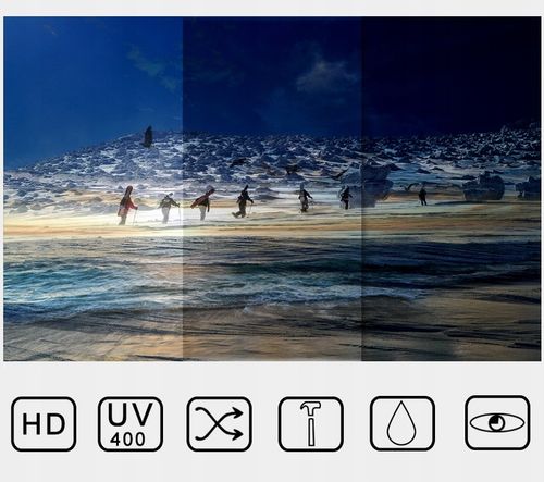 Okulary Rowerowe Polaryzacyjne Sportowe K7 na Rower 5 Szkieł Wymienne Szkła na Arena.pl