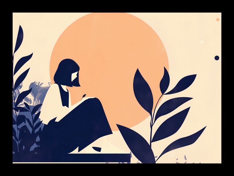 Plakat 18x13cm Kontemplacja zdjęcie 2