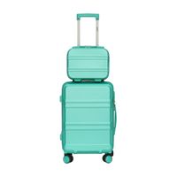 19041 Zestaw podróżny Walizka + KUFEREK Abs na 4 kółkach 360 zwrotna