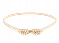 PASEK sprężynka damski ELASTYCZNY do sukienki