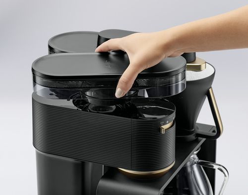 EKSPRES PRZELEWOWY MELITTA EPOS Pour Over z młynkiem 1024-02 czarny/złoty na Arena.pl