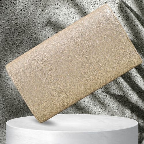 Wieczorowa Złota Torebka Elegancka Kopertówka Wizytowa Błyszcząca Retro na Arena.pl