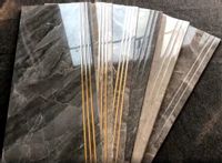 Schody z marmuru ZŁOTO gres WYSOKI POŁYSK 120x30