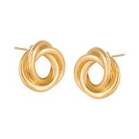 Kolczyki w kształcie precelków (P24/ZIM/05AU)