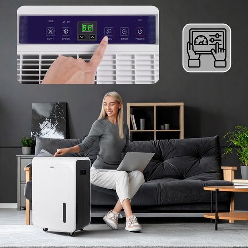 Osuszacz powietrza SEVA pochłaniacz wilgoci cichy wydajny aż 70L/24h + na Arena.pl