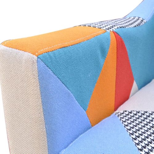 Fotel TV, patchworkowy, tkanina na Arena.pl