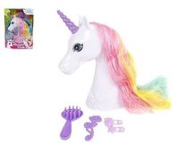 głowa jednorożca do czesania z akcesoriami 670044