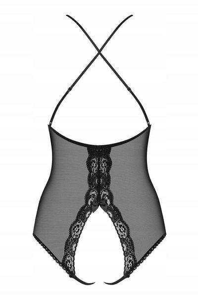 OBSESSIVE 841-TED Pikantne body *S/M* czerń zdjęcie 7