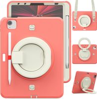 Etui do iPad Pro 3/2/1 11" z Podstawką i Paskiem na Ramię Różowe