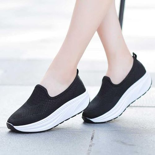 Buty Damskie Wsuwane Trekkingowe do Fitnessu Siłownia Czarne 40 5 3cm na Arena.pl