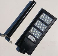 Latarnia solarna LED SMD 360W, czujnik ruchu, pilot i mocowanie IP68