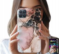 ETUI DO OPPO RENO 4 LITE - ELEGANCKI MARMUREK MODNE WZORY + SZKŁO