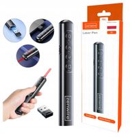 Wskaźnik Prezenter Laserowy Bezprzewodowy Pilot Laser USB do Prezentacji ZW