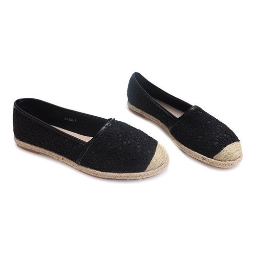Balerinki Espadryle A168 Czarny r.41 na Arena.pl