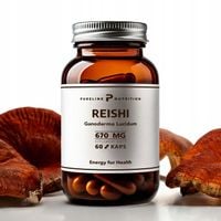 Grzyb Reishi - Ganoderma Lucidum - ekstrakt 670 mg Odporność Relaks Stres