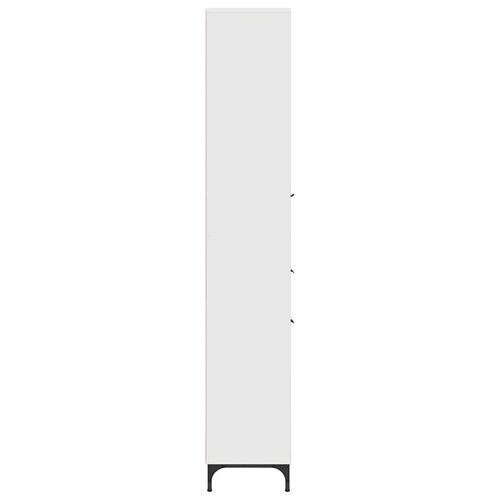 Wysoka szafka łazienkowa z szufladą Biały 31,5 x 33 x 190 cm na Arena.pl