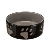 MISKA CERAMICZNA 1,4l/20cm BIAŁO-BRĄZOWA