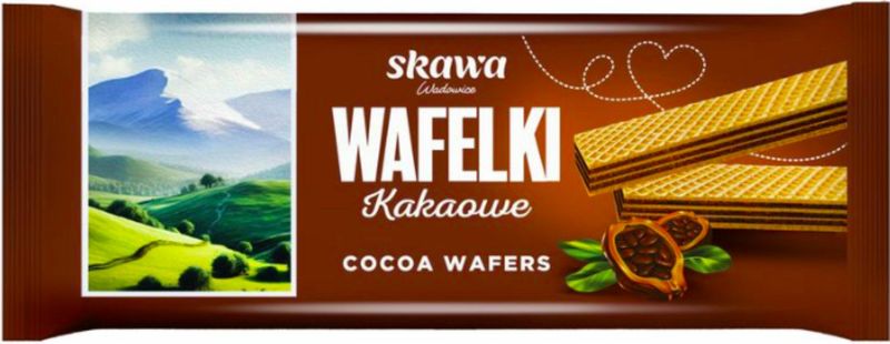 SKAWA WAFELKI 80G KAKAOWE zdjęcie 1