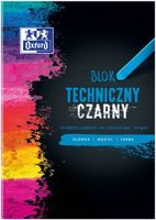 blok techniczny a3/10k czarny oxf 400093235 a'10