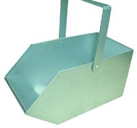 węglarka metalowa duża z blachy ocynkowanej - we-22 d zn