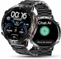 SMARTWATCH męski Rubicon ALWAYS DISPLAY KOMPAS BAROMETR AI