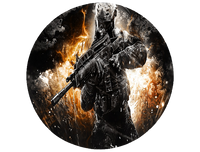 Opłatek na tort Call of Duty