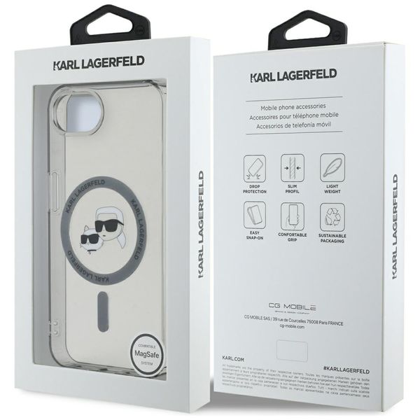 Etui Karl Lagerfeld do iPhone 16e, Czarny, MagSafe zdjęcie 8