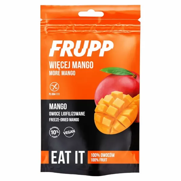 Owoce Liofilizowane Frupp Mango Celiko, 15g zdjęcie 1