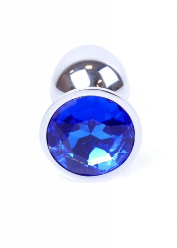 plug jewellery silver plug  dark blue na Arena.pl