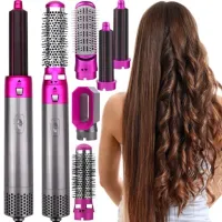 PROSTOWNICA SZCZOTKO SUSZARKA DO WŁOSÓW 5W1 ZESTAW