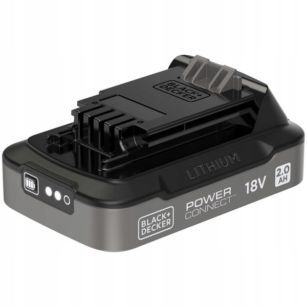 BLACK+DECKER AKUMULATOR 18V 2,0Ah BDL2018S zdjęcie 3