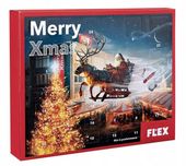 FLEX kalendarz adwentowy 24 wkrętak SD 5-300 4.0 dalmierz ADM 30 smart bity