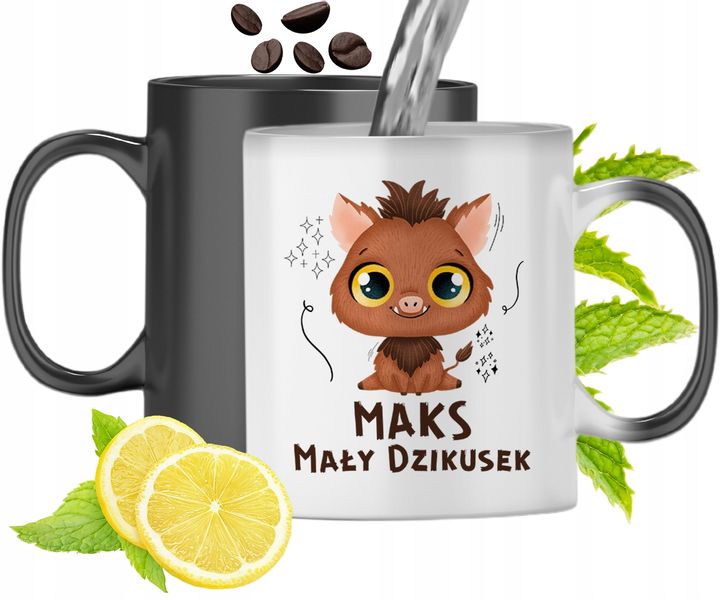 Dla Maksa Kubek Magiczny Syna Dziecka Prezent Z Nadrukiem Ze Zdjęciem zdjęcie 1