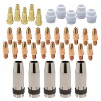 Zestaw części uchwyt MIG MB24 dysza łącznik końcówka 0,8mm rozdzielacz