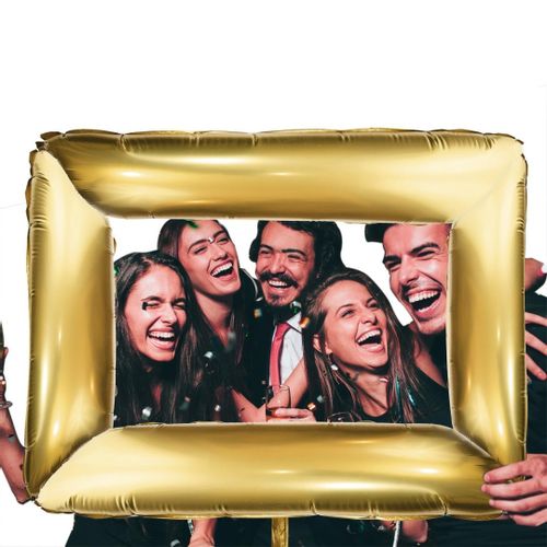 Pompowana ramka do selfie srebrna na Arena.pl