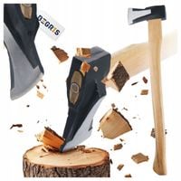 SIEKIERA Z KLINEM 2 KG TOPOREK ROZŁUPUJĄCA DO ŁUPANIA DREWNA CIESIELSKA