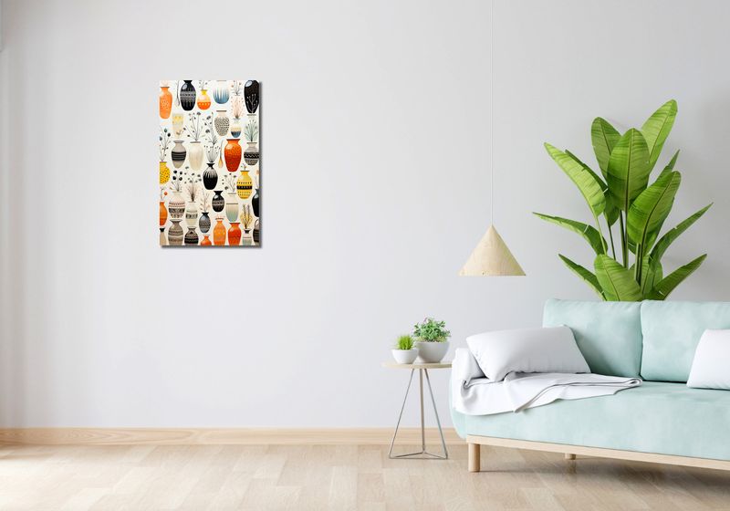 Obraz 40x70cm Symfonia Wazonów zdjęcie 2