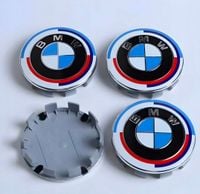 Nowe. Dekielki aluminiowe BMW 68 mm (4 szt.)