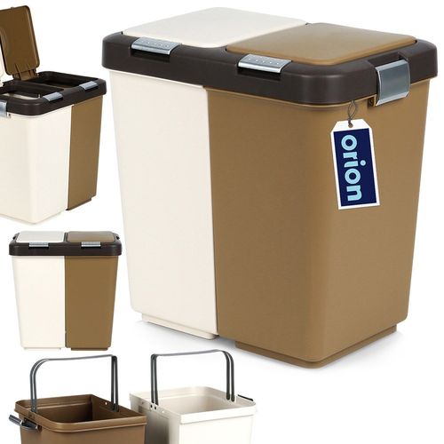 Kosz do segregacji odpadów plastikowy 2x10 l na Arena.pl