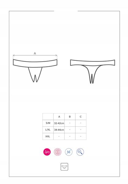 Stringi, majtki Shibu Obsessive S/M zdjęcie 12