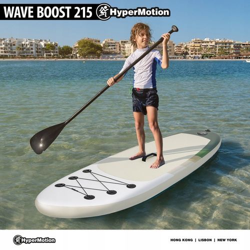 POMPOWANA DESKA SUP - DLA DZIECI - STAND UP PADDLE - 215CM - Z WIOSŁEM na Arena.pl