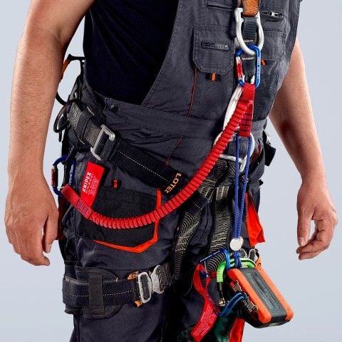 linka zabezpieczająca z karabińczykiem - kn 00 50 12t na Arena.pl