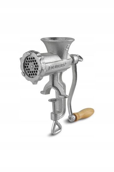 Maszynka ręczna DO mielenia mięsa lejki sitka nadziewarka ŻELIWNA NR 10 zdjęcie 3