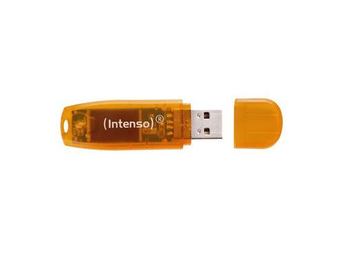 PENDRIVE INTENSO 64GB RAINBOW LINE ORANGE na Arena.pl